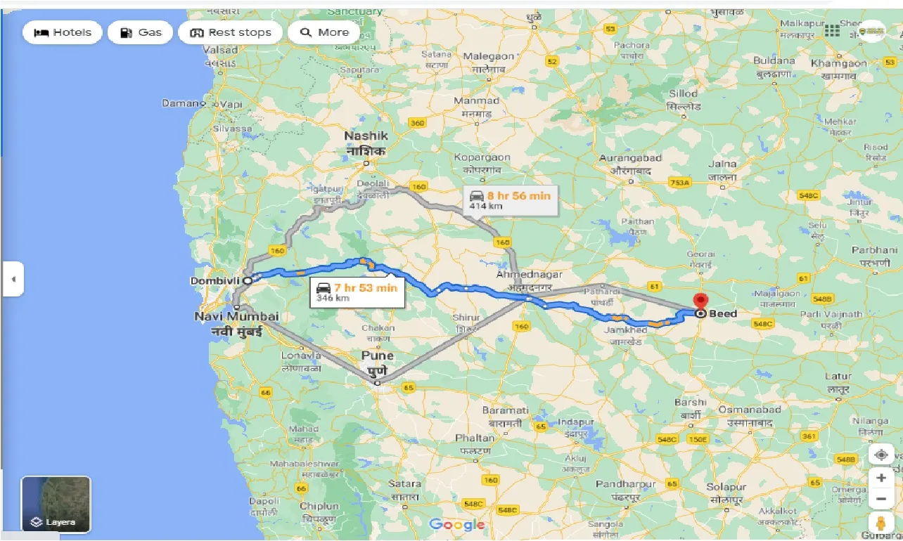 dombivli-to-beed-round-trip