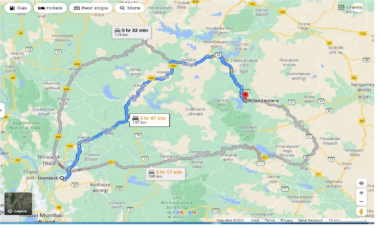 dombivli-to-bhandardara-round-trip