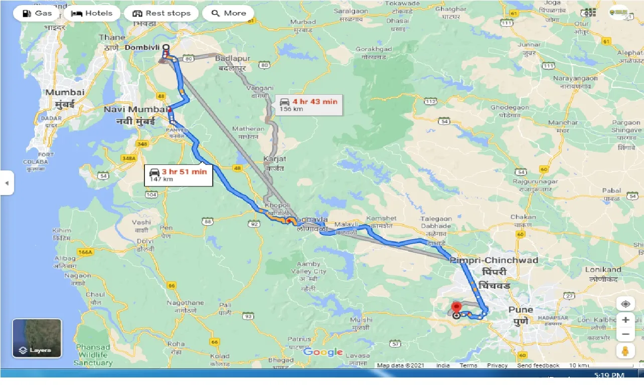 dombivli-to-lavale-round-trip