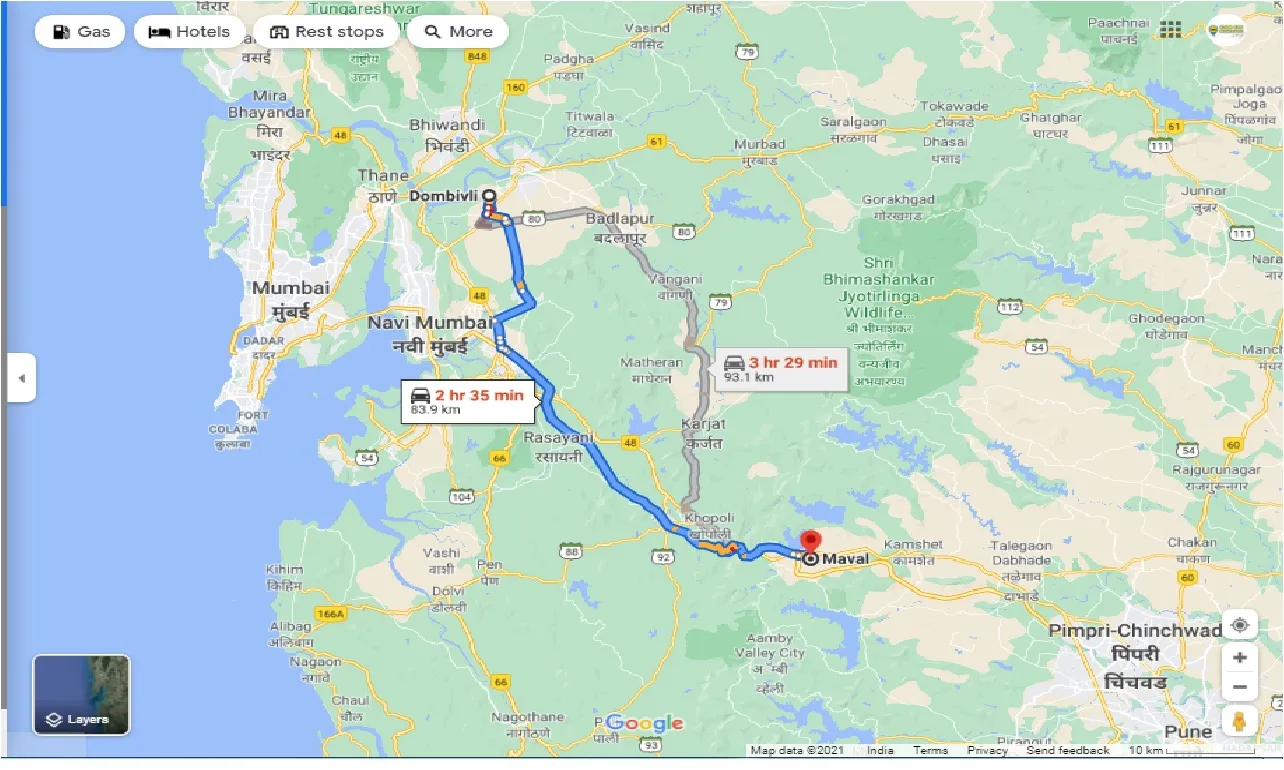 dombivli-to-maval-one-way
