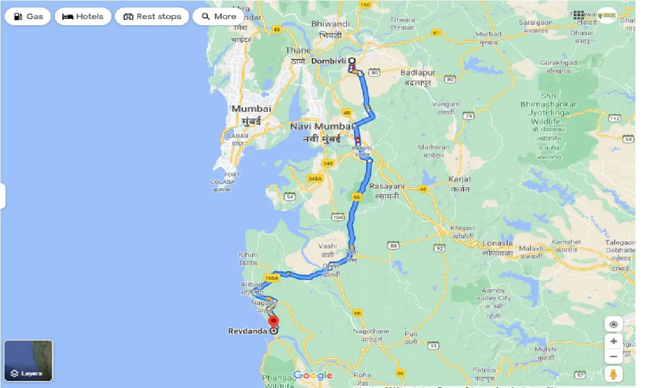 dombivli-to-revdanda-one-way