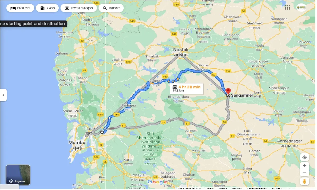 dombivli-to-sangamner-round-trip