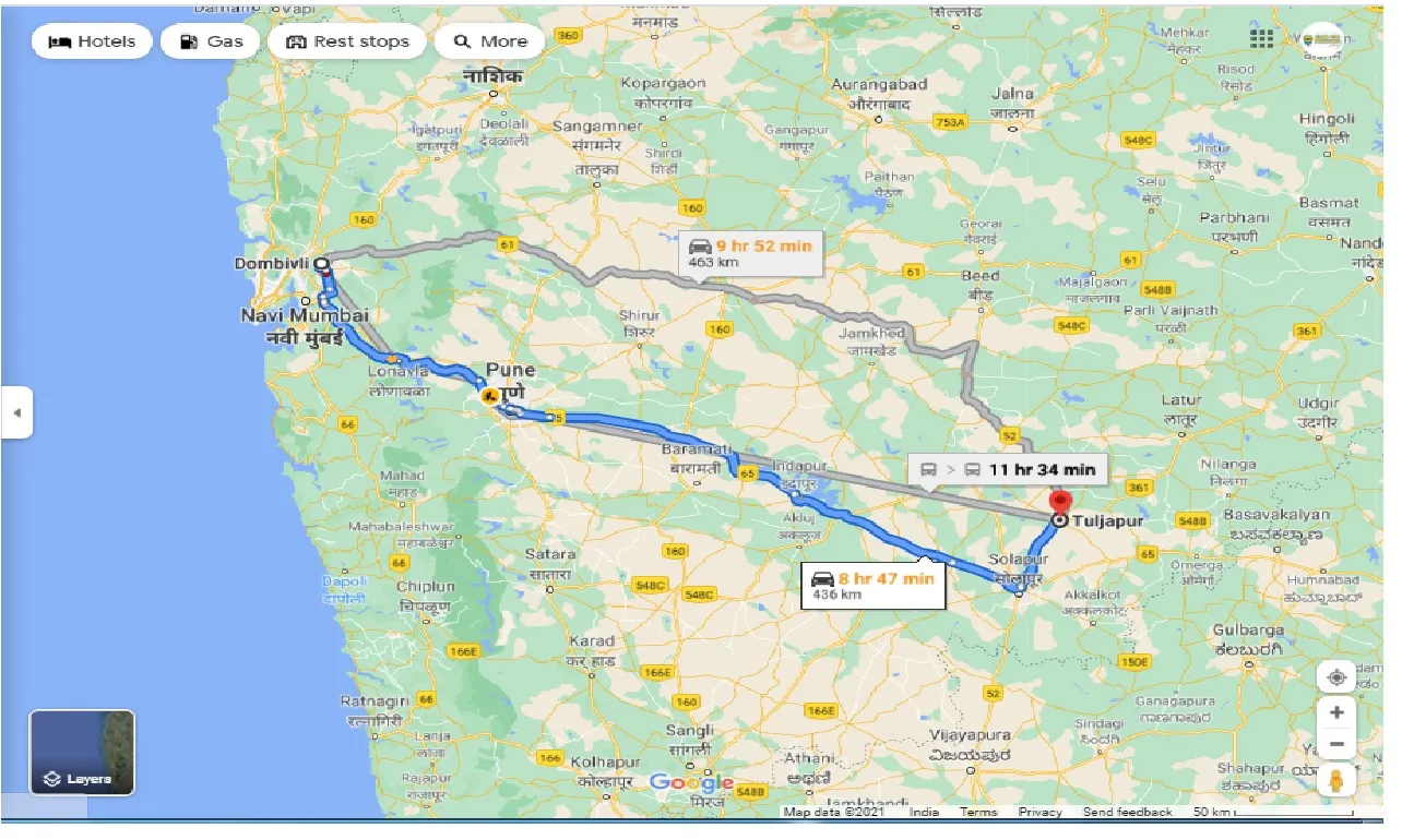 dombivli-to-tuljapur-one-way