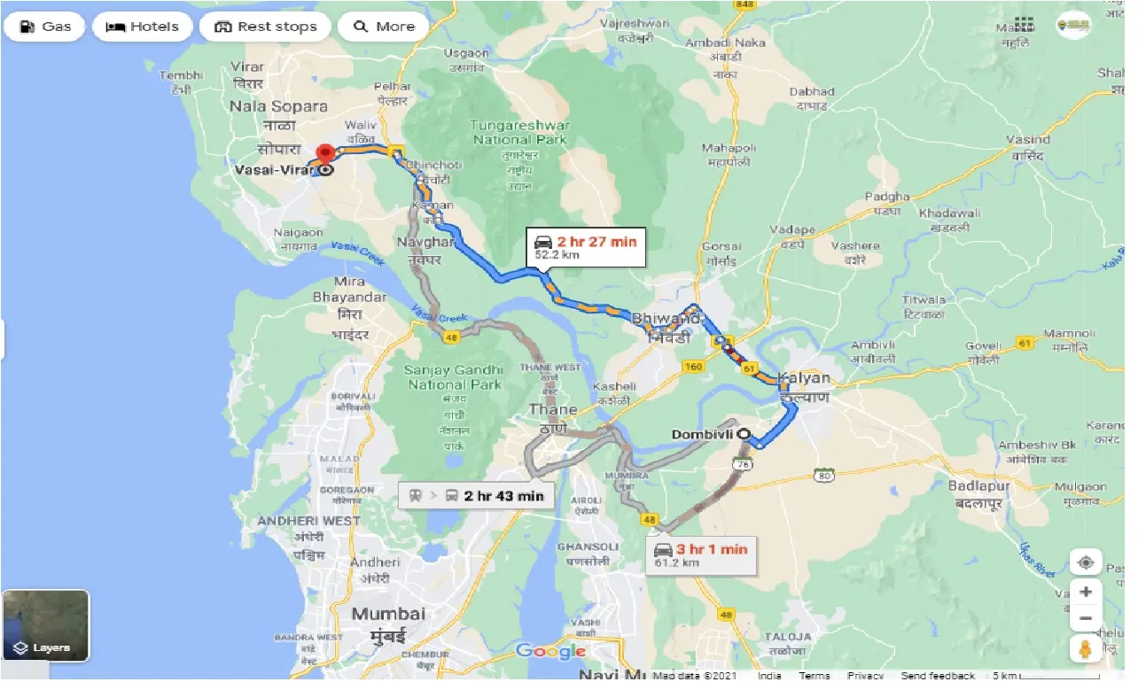 dombivli-to-vasai-round-trip