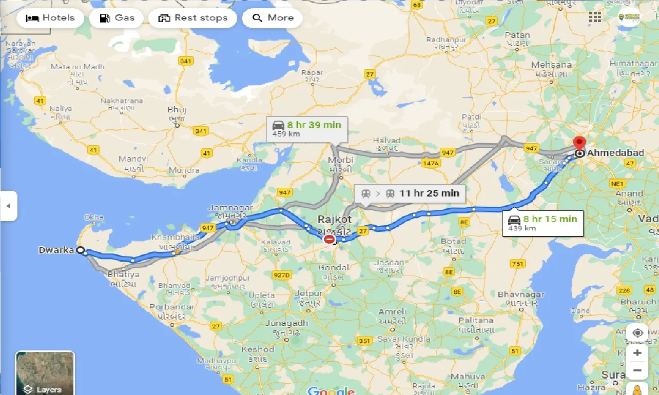 dwarka-to-ahmedabad-one-way