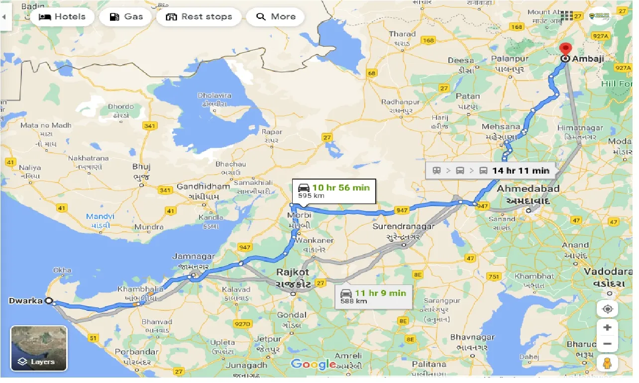 dwarka-to-ambaji-taxi