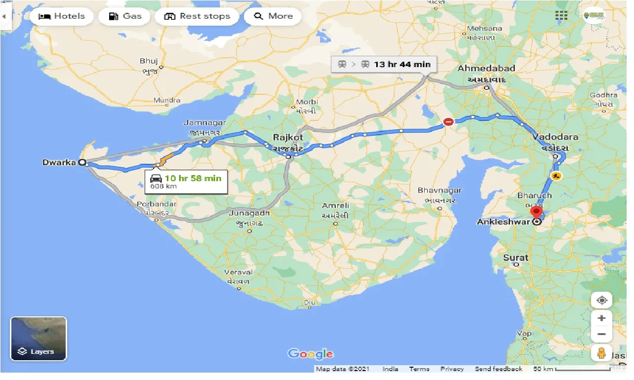 dwarka-to-ankleshwar-one-way