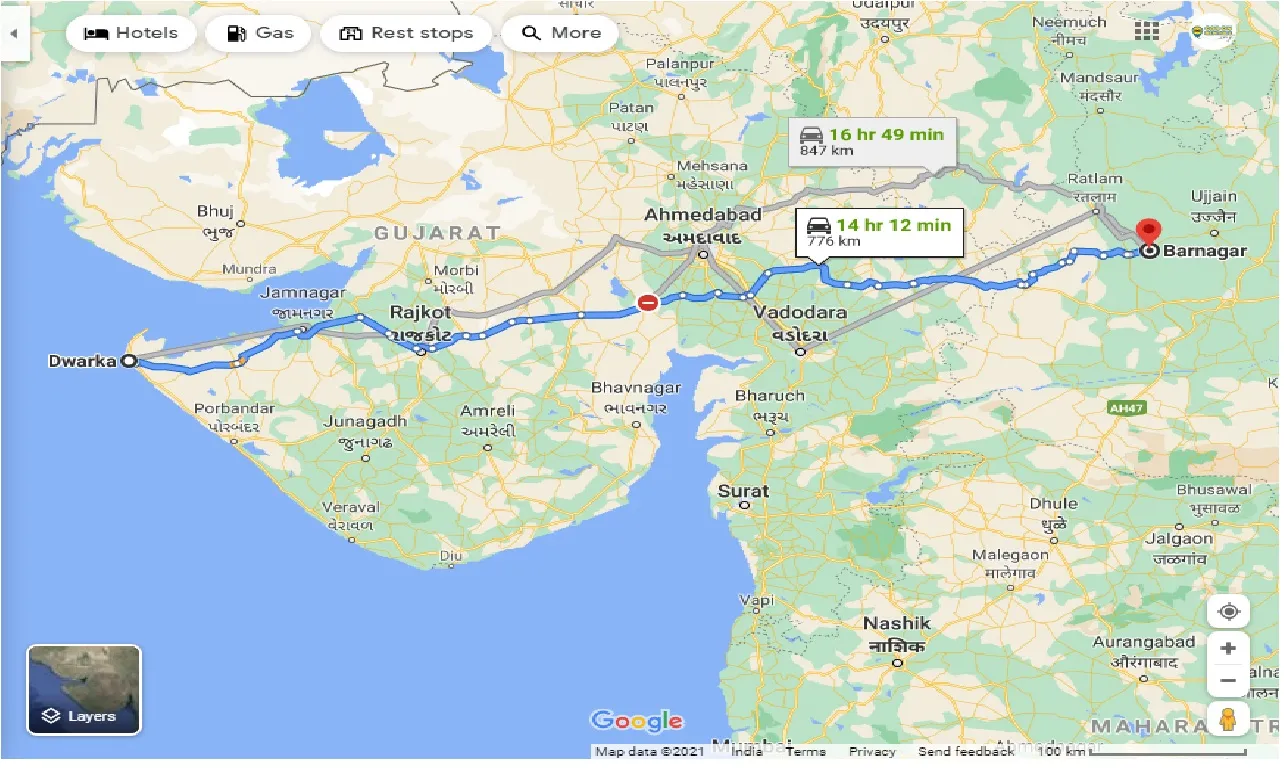 dwarka-to-barnagar-taxi