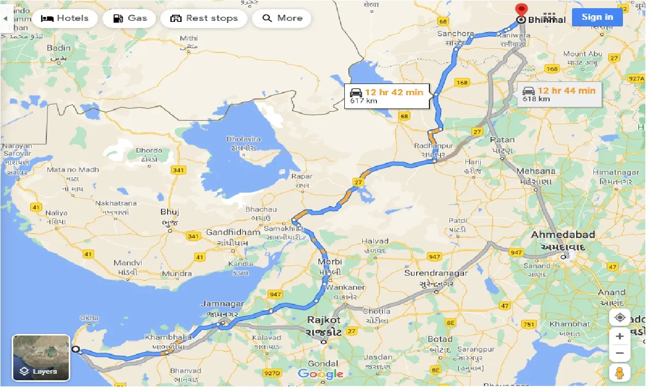 dwarka-to-bhinmal-taxi