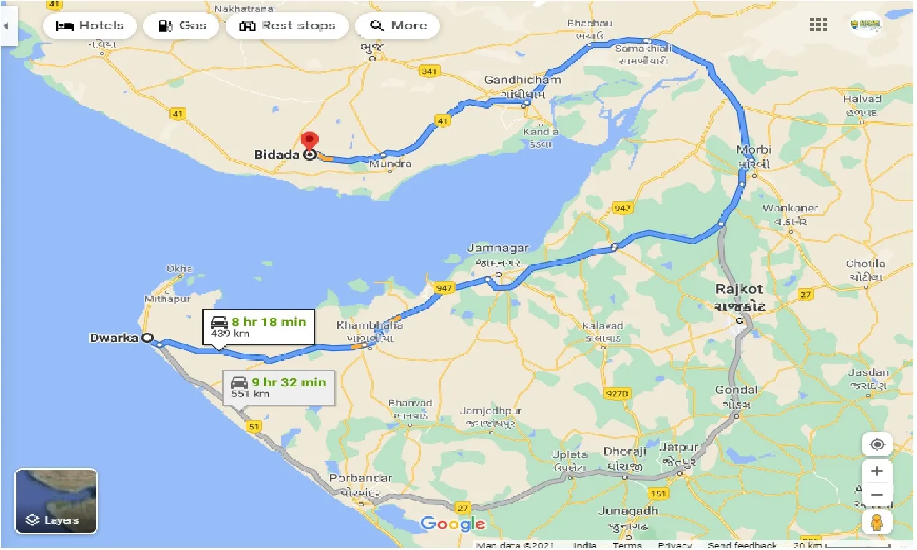 dwarka-to-bidada-taxi