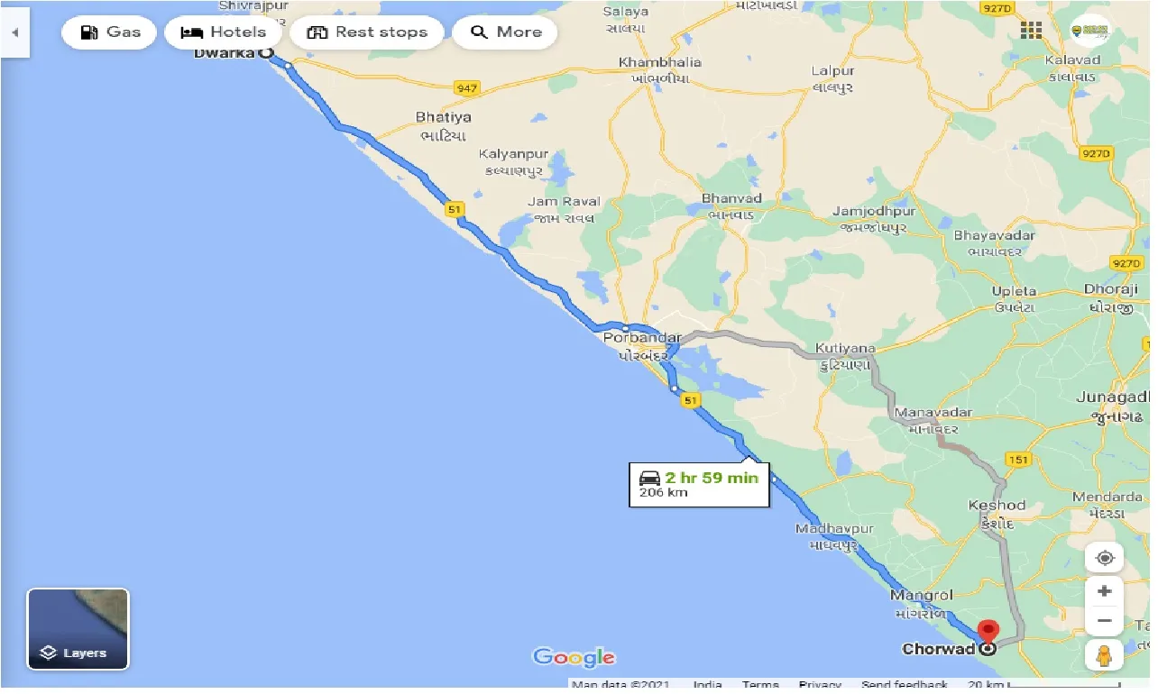 dwarka-to-chorwad-taxi