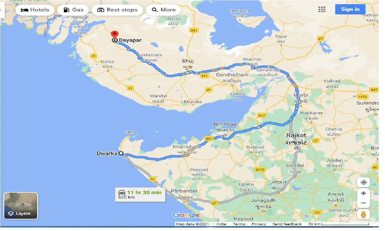dwarka-to-dayapar-one-way