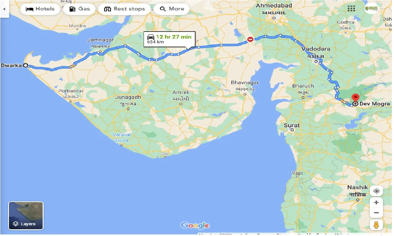 dwarka-to-dev-mogra-taxi