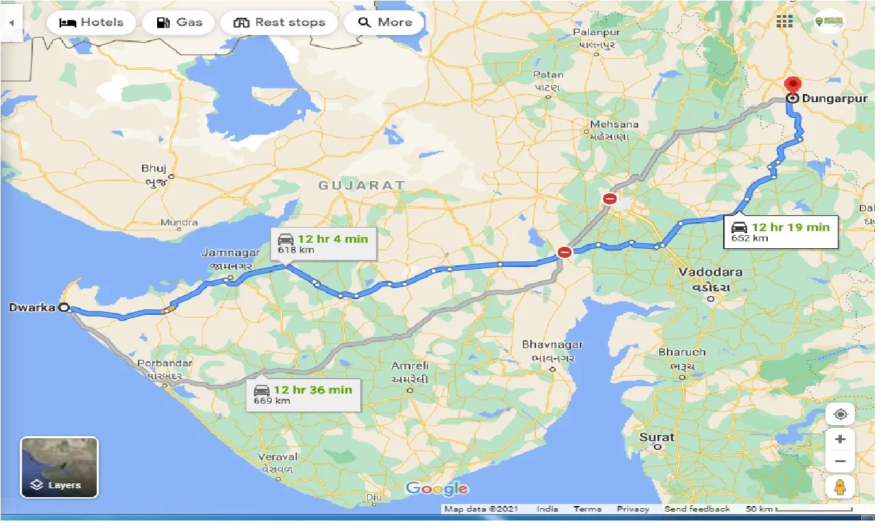 dwarka-to-dungarpur-taxi