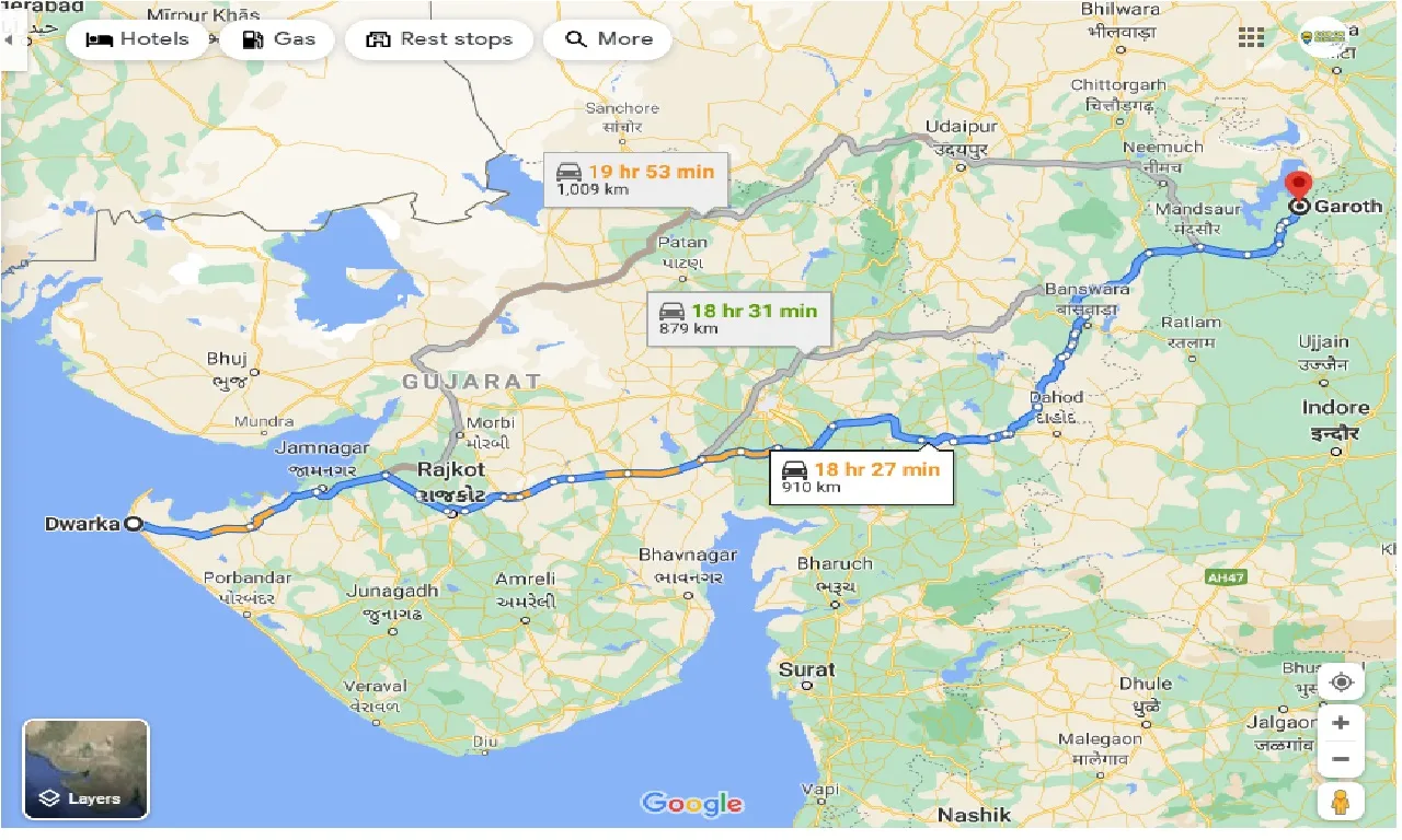 dwarka-to-garoth-one-way