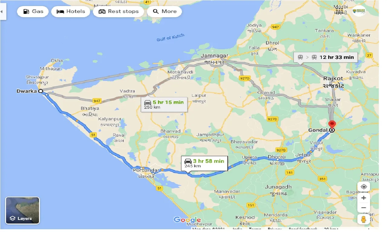 dwarka-to-gondal-taxi