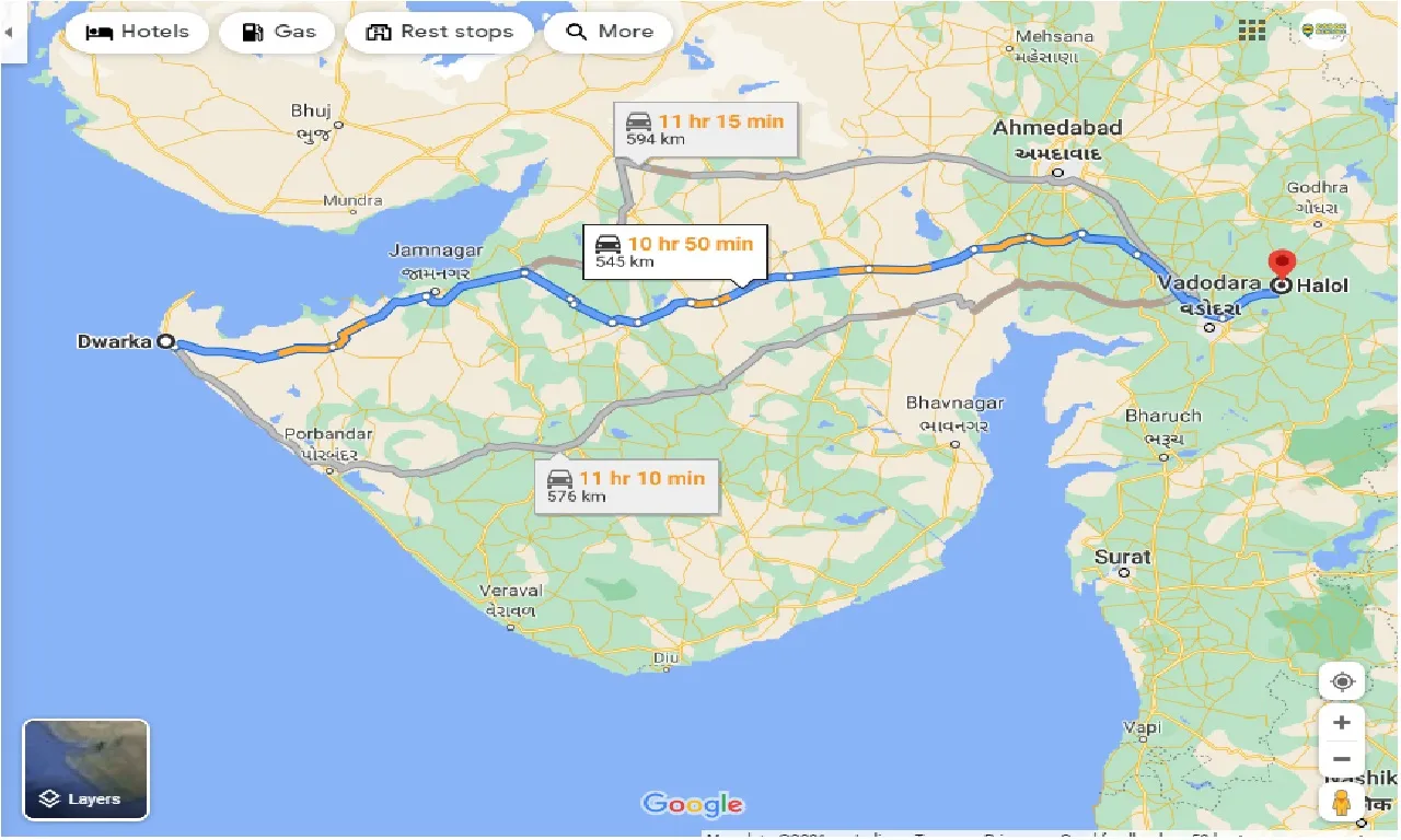 dwarka-to-halol-one-way