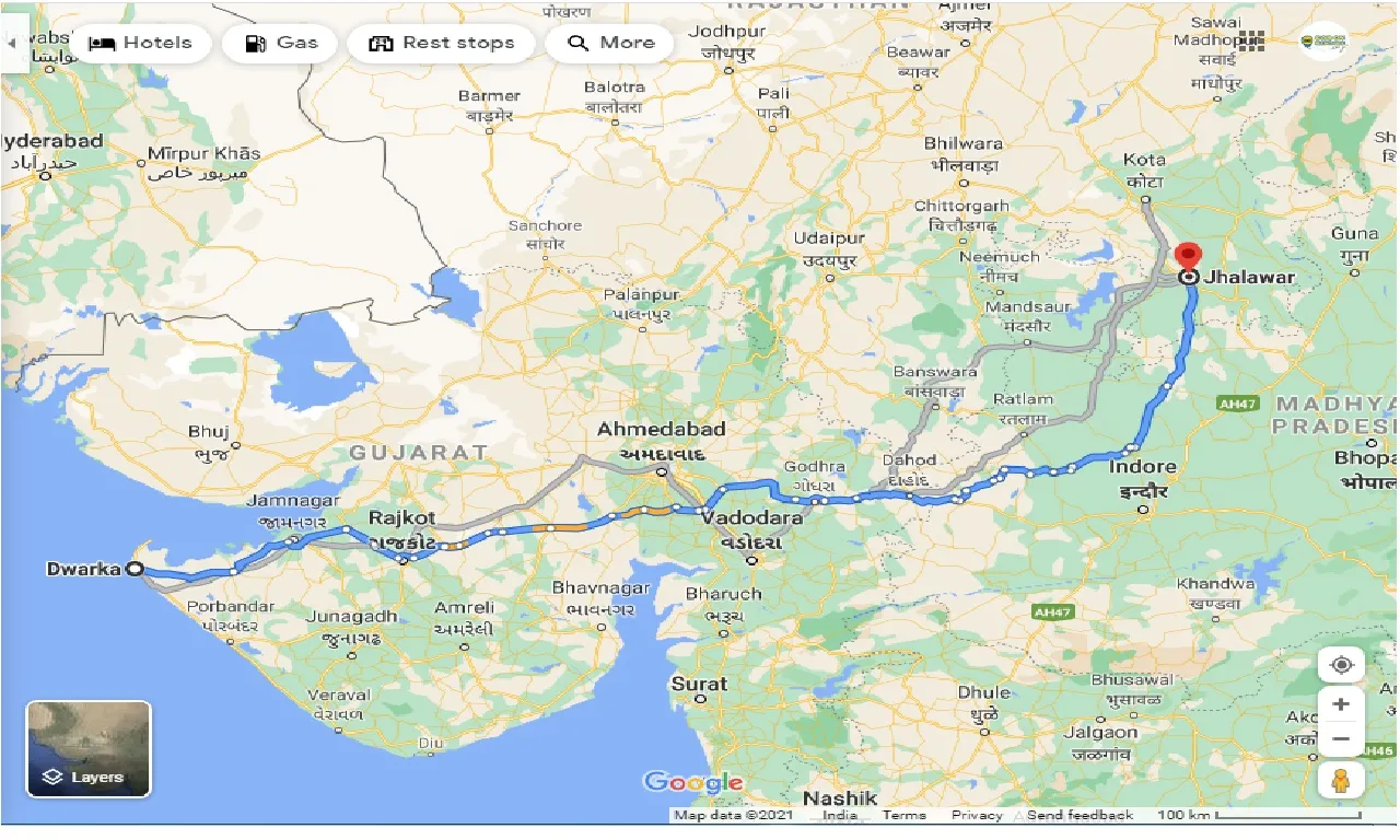 dwarka-to-jhalawar-one-way