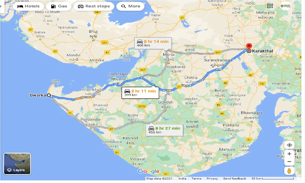 Dwarka To Karakthal Taxi dwarka-to-karakthal-taxi