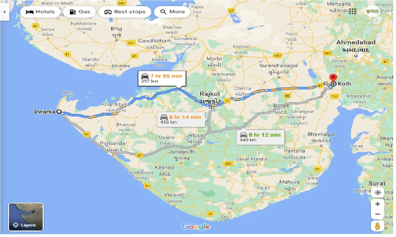 dwarka-to-koth-taxi