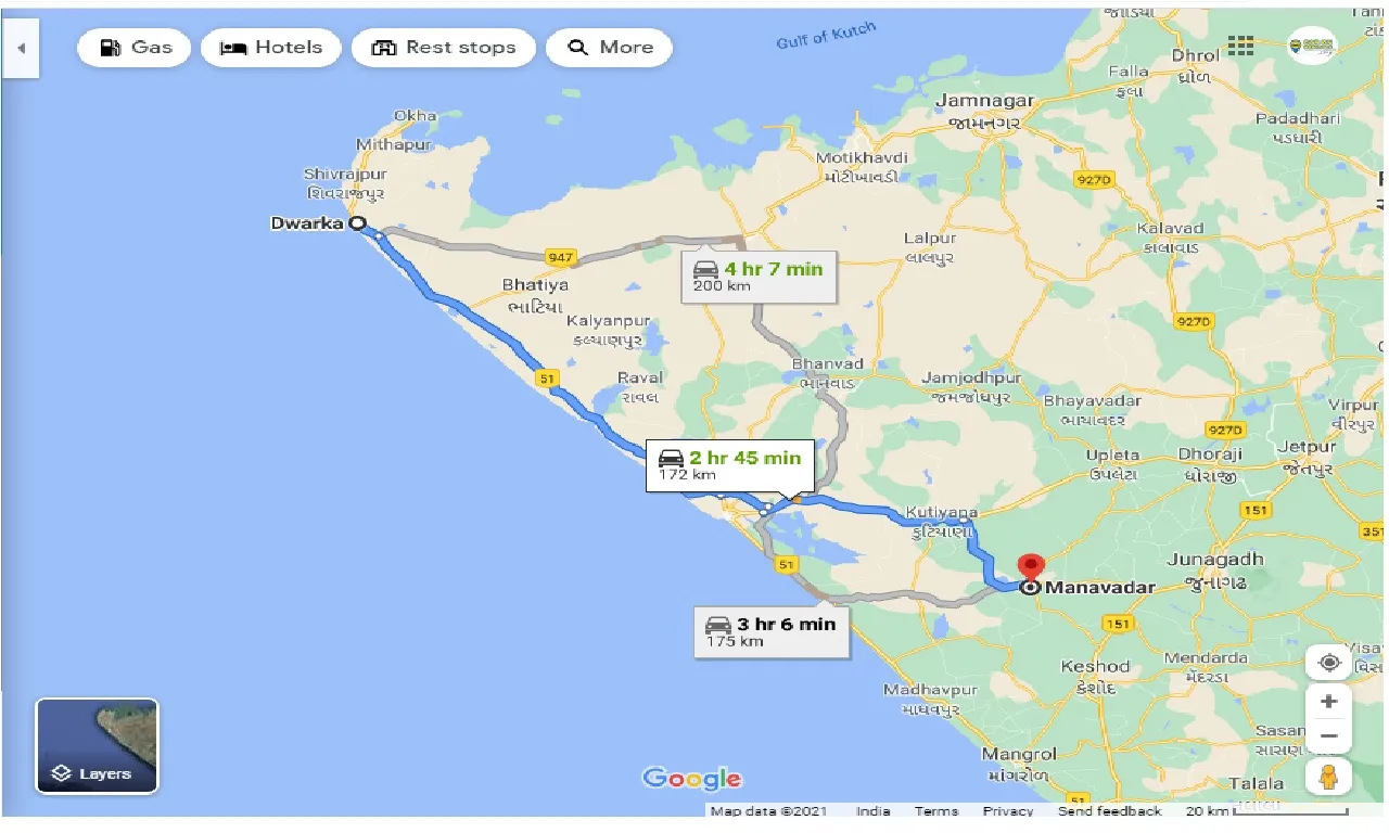 dwarka-to-manavadar-taxi
