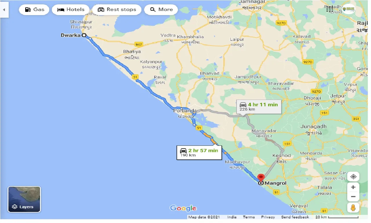 dwarka-to-mangrol-taxi