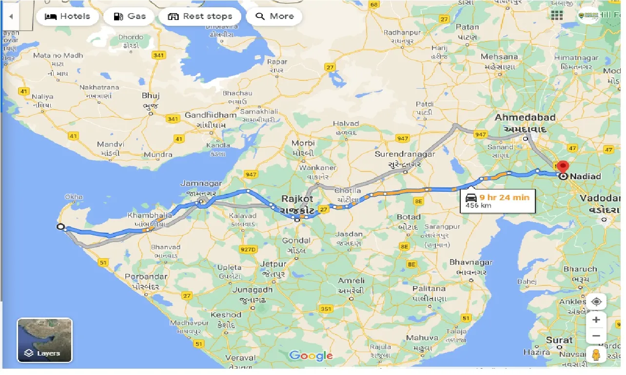 Dwarka To Nadiad One Way dwarka-to-nadiad-one-way