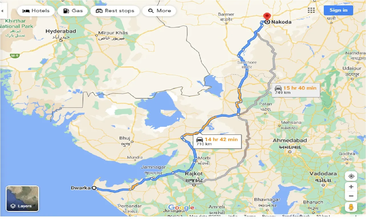 Dwarka To Nakoda Taxi dwarka-to-nakoda-taxi