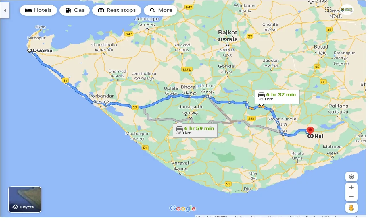 dwarka-to-nal-one-way