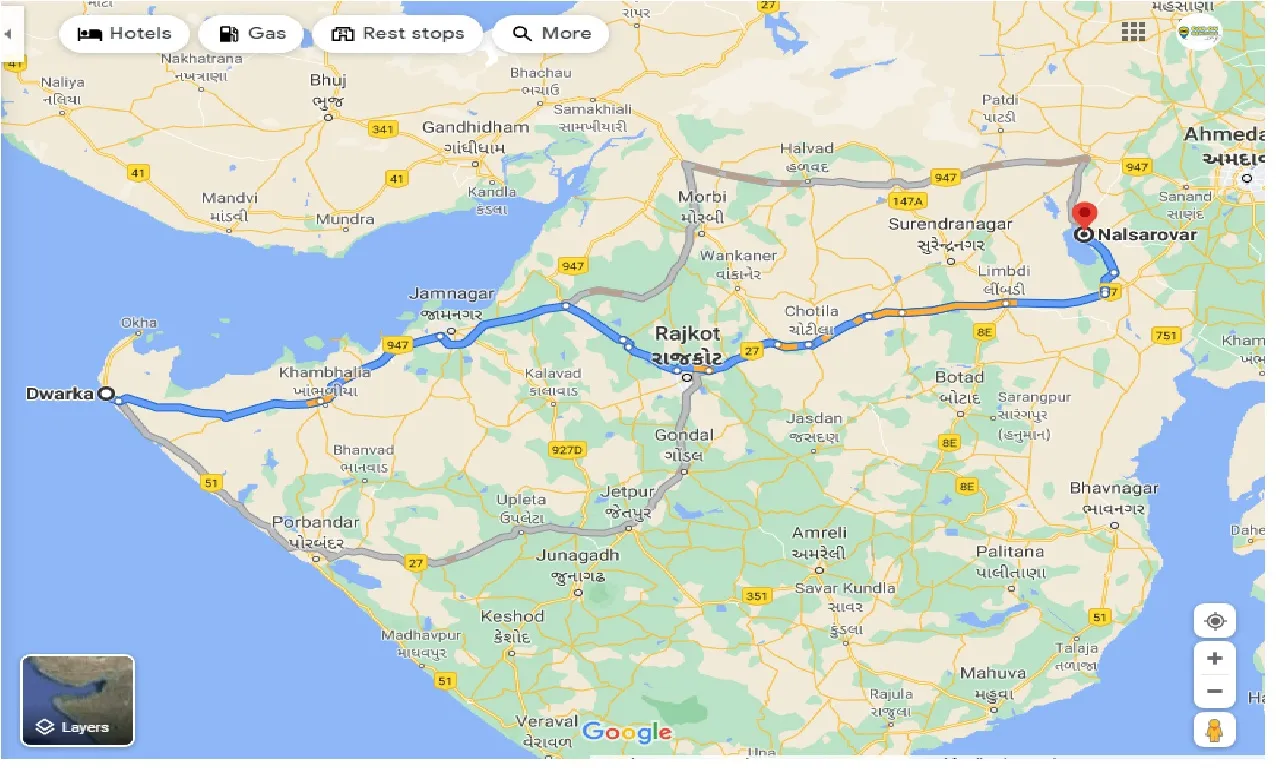 dwarka-to-nalsarovar-taxi
