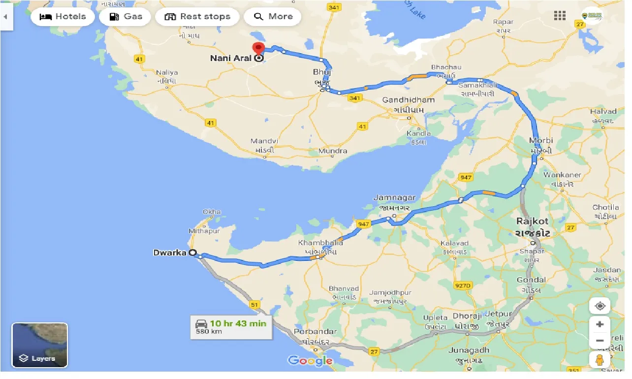 dwarka-to-nani-aral-one-way