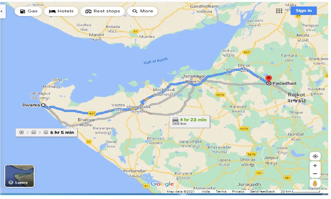 dwarka-to-padadhari-one-way