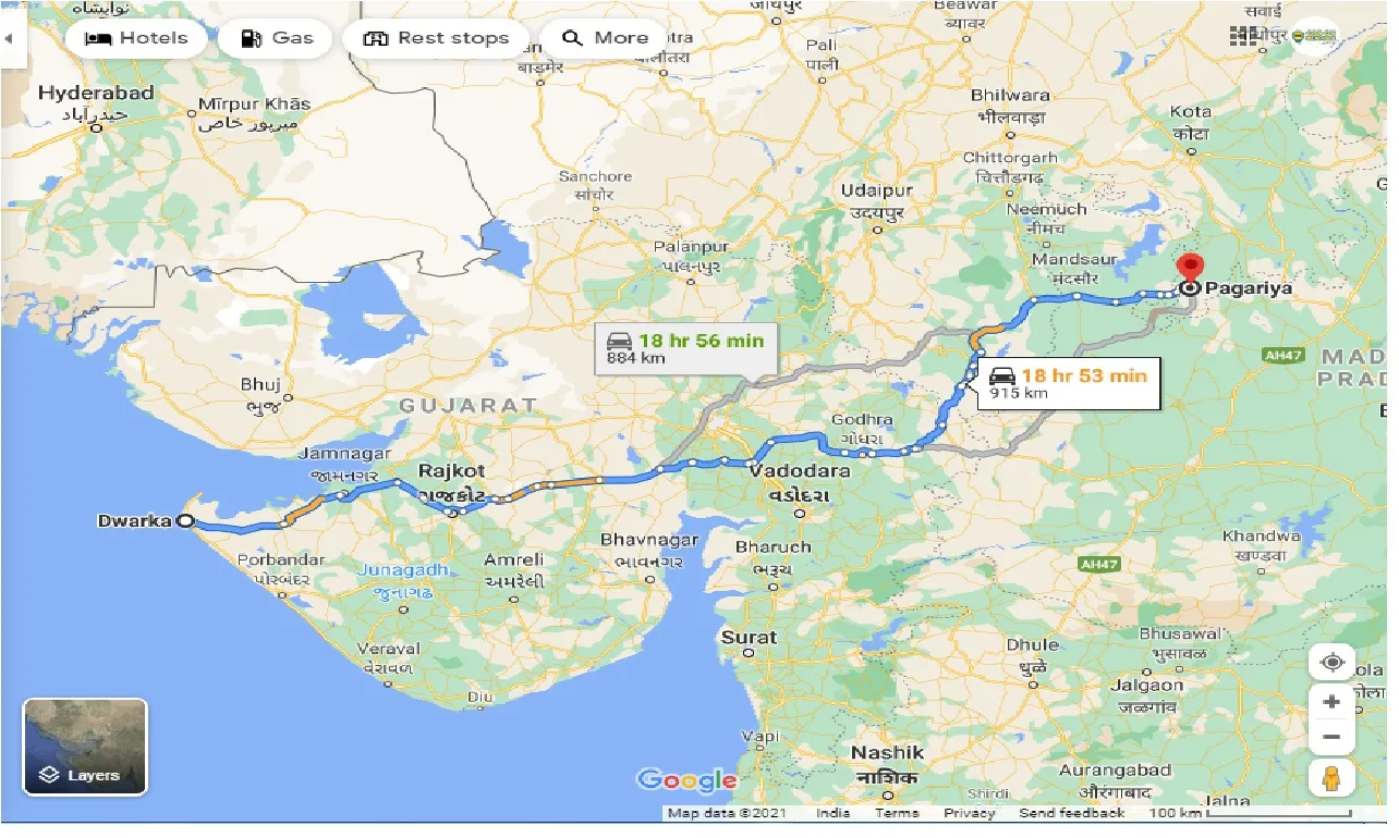 dwarka-to-pagariya-taxi