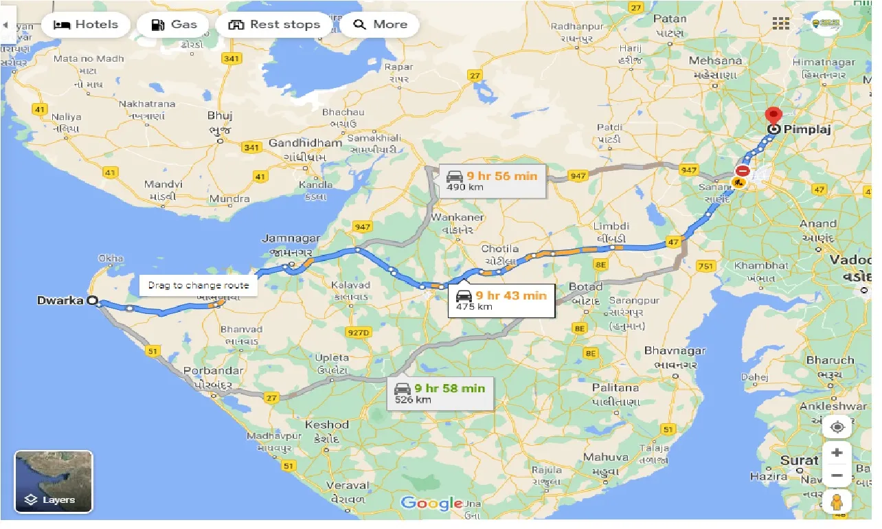 dwarka-to-pimplaj-taxi