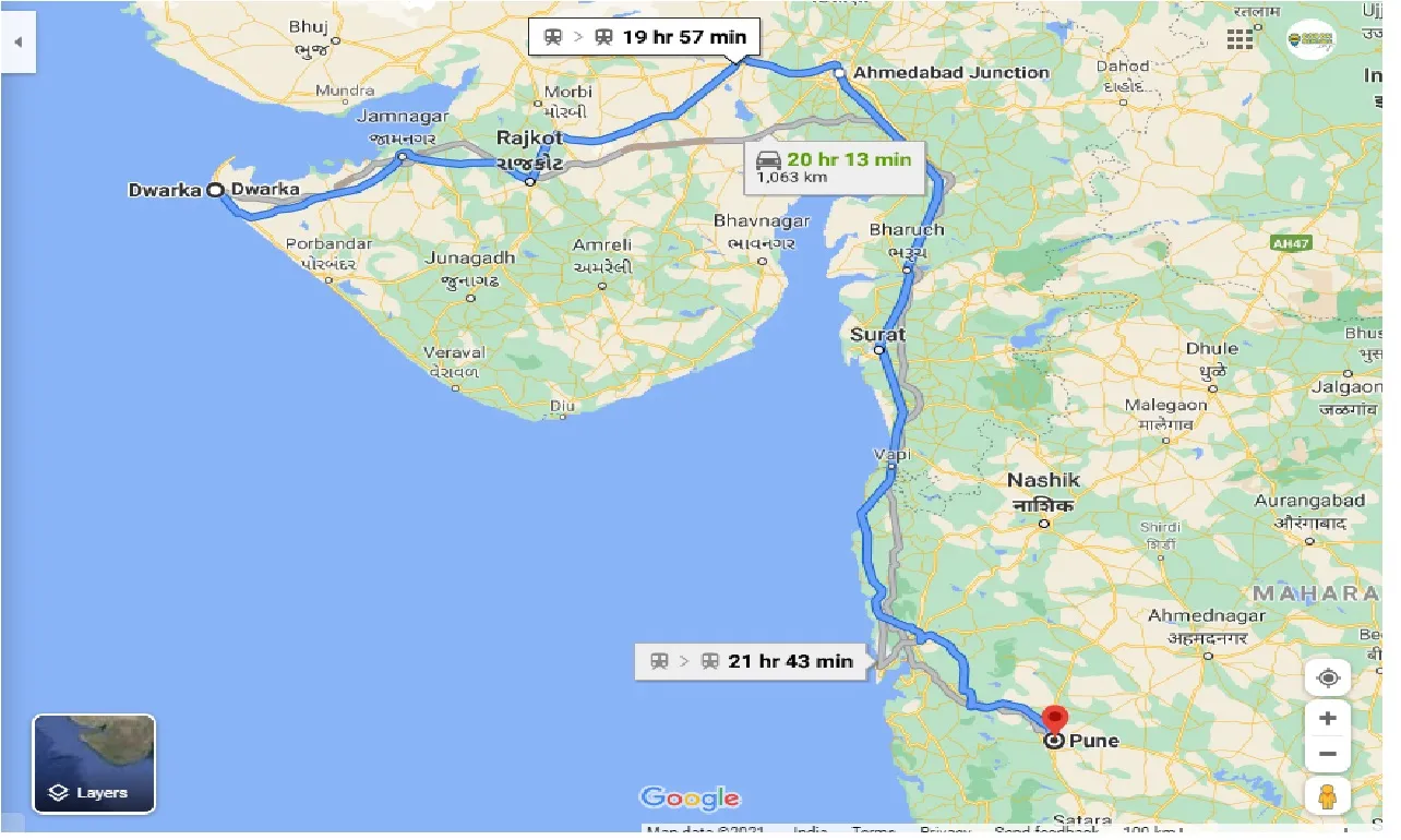 dwarka-to-pune-taxi