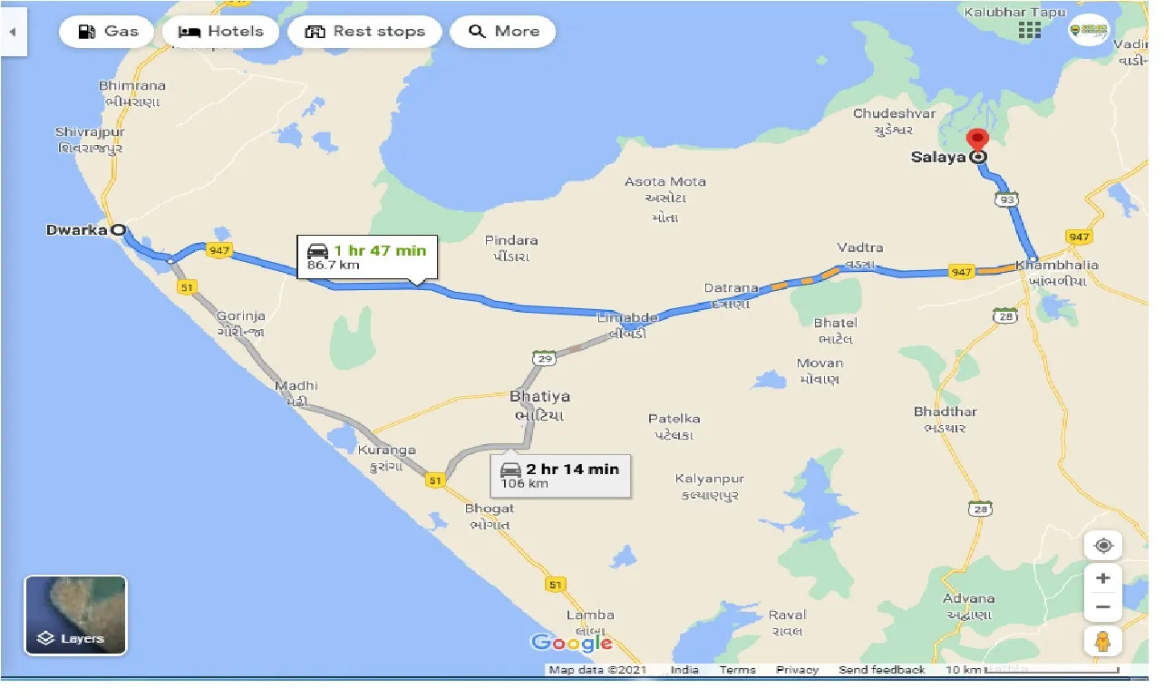 dwarka-to-salaya-taxi