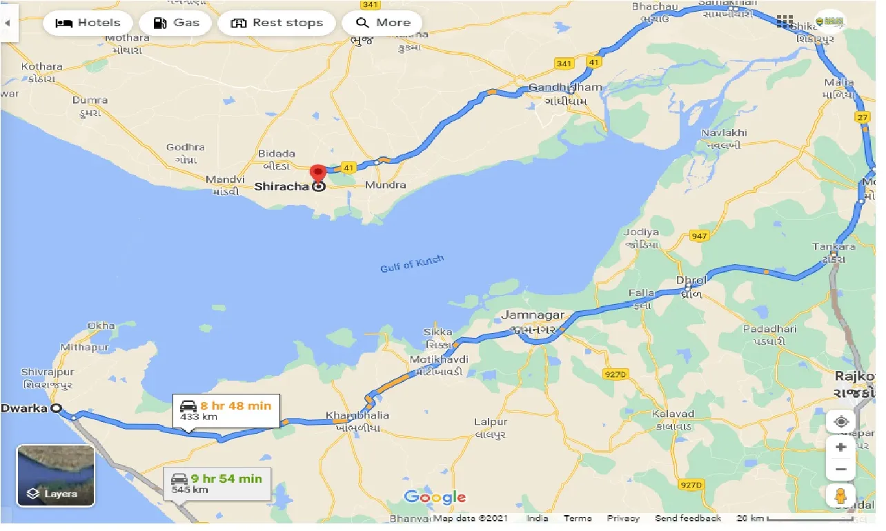 dwarka-to-shiracha-one-way