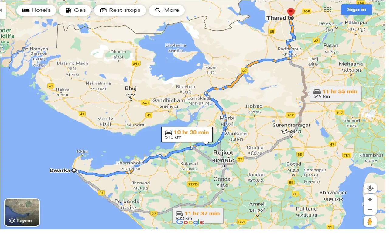 dwarka-to-tharad-taxi
