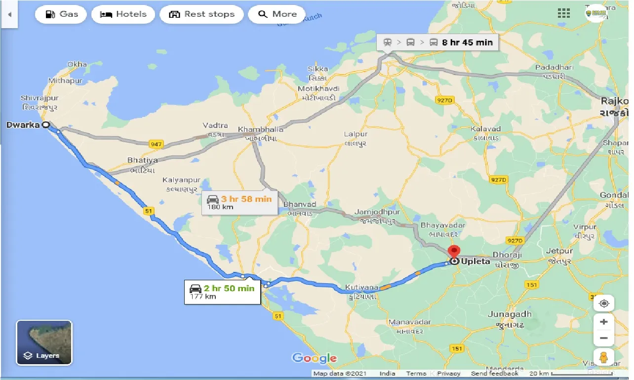 dwarka-to-upleta-taxi