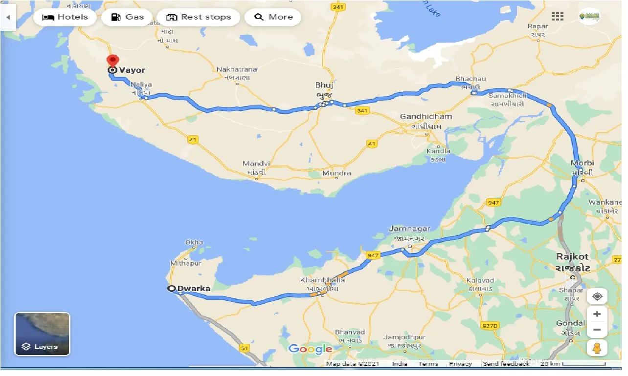 dwarka-to-vayor-one-way