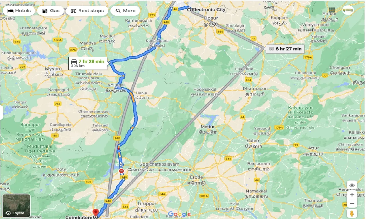 electronic-city-to-coimbatore-one-way