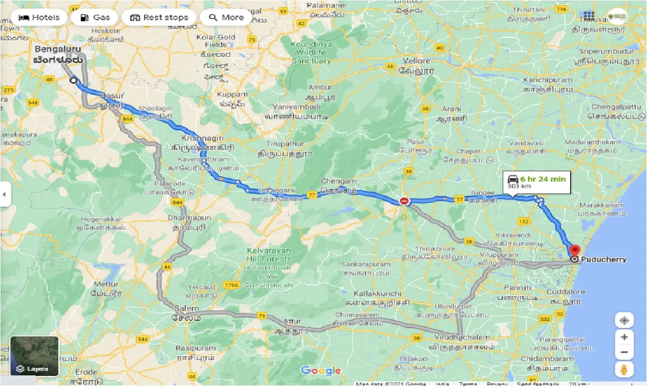 electronic-city-to-pondicherry-round-trip