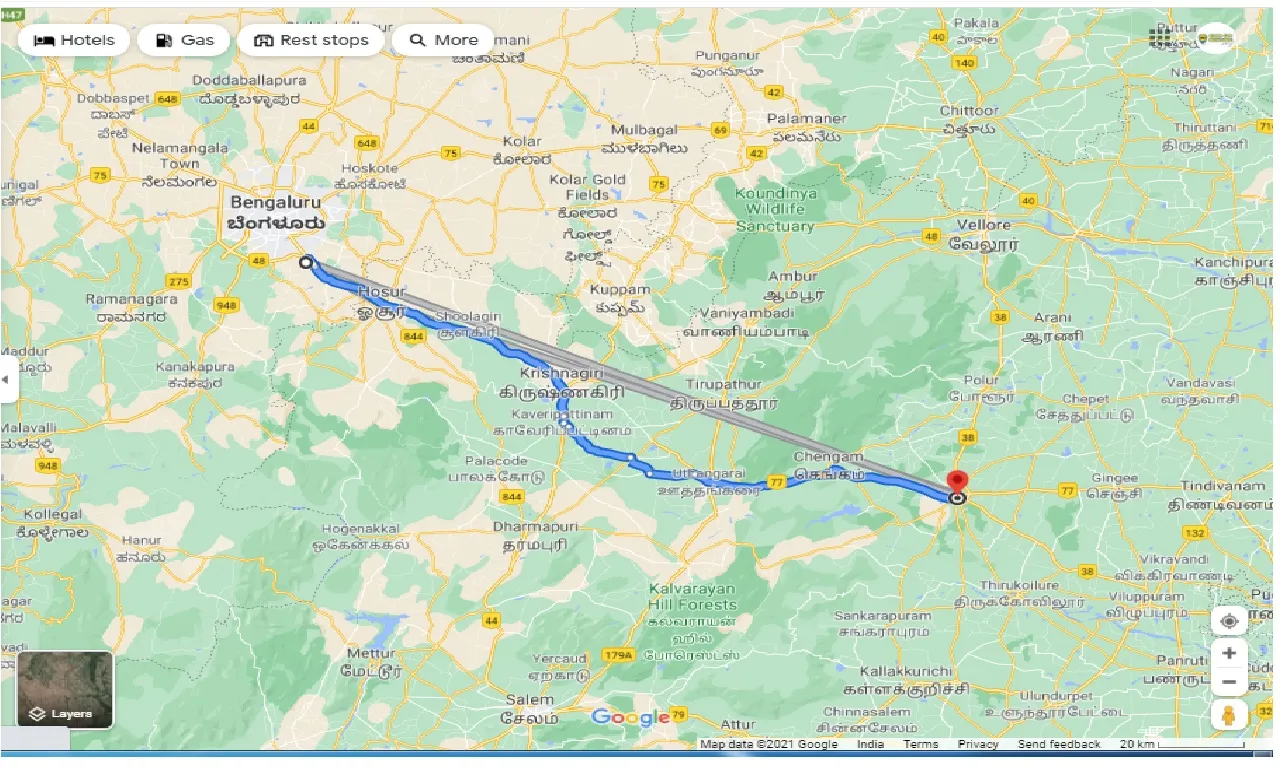 electronic-city-to-thiruvannamalai-round-trip