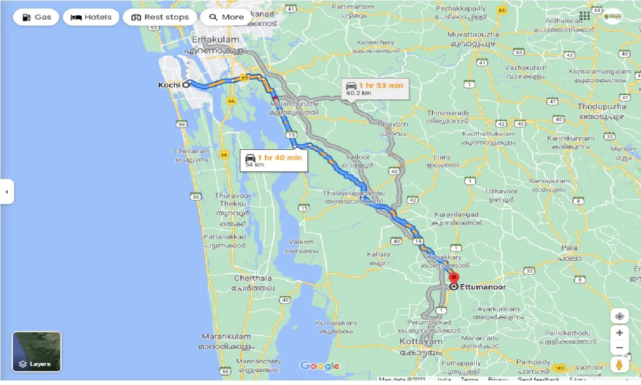 ernakulam-to-ettumanoor-one-way