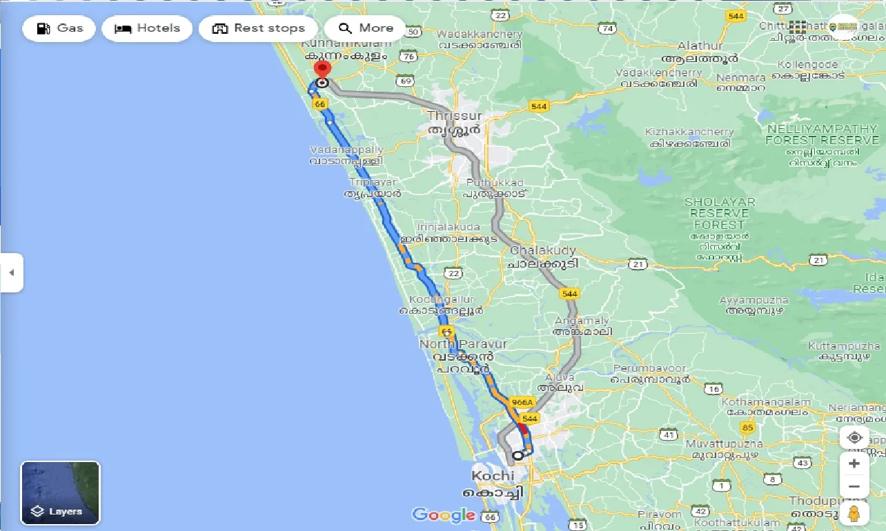 ernakulam-to-guruvayur-one-way