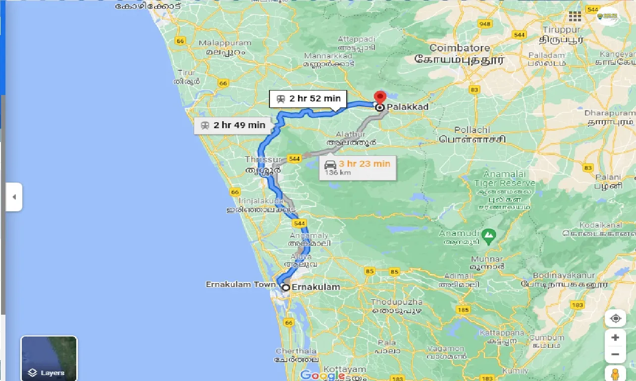 ernakulam-to-palakkad-one-way