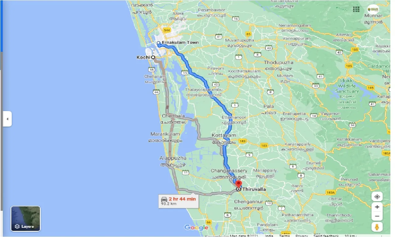 ernakulam-to-thiruvalla-round-trip