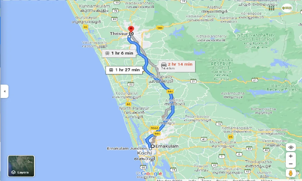 ernakulam-to-thrissur-round-trip
