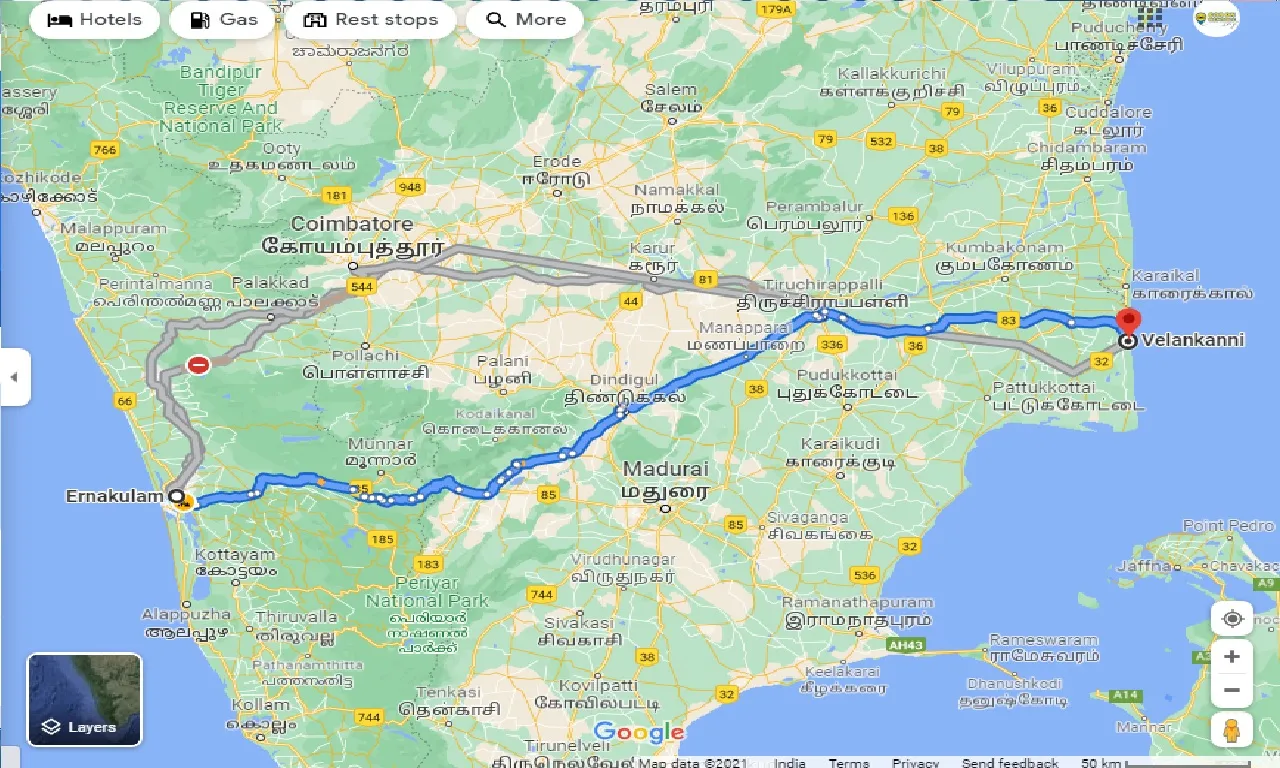 ernakulam-to-velankanni-round-trip