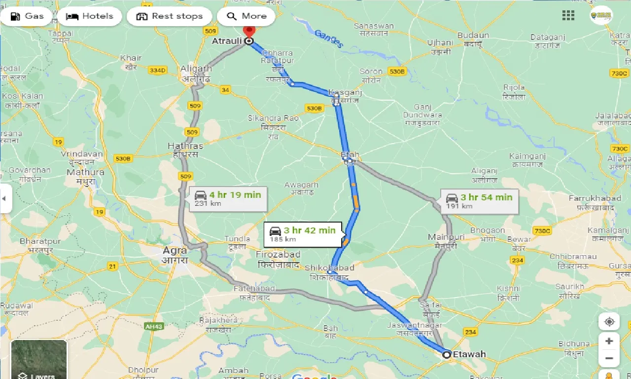 etawah-to-atrauli-taxi